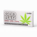 CBD батончик Bar з канабідіолом кероб + фінік + горіхи, 50 г