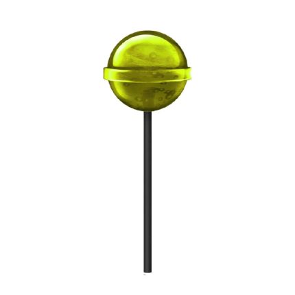 Льодяник з канабідіолом Bubbly Billy Buds 10 мг CBD з жуйкою всередині — Полуниця, 1 шт