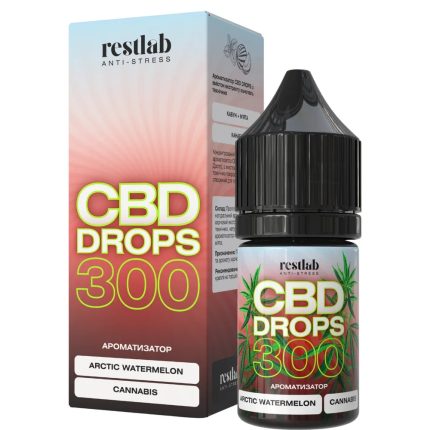 CBD Drops (рідина) Arctic watermelon&Cannabis 300 мг