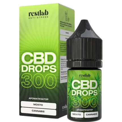 CBD Drops (рідина) Moxito&Cannabis 300 мг